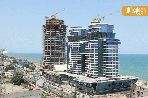 معماری برج های قو الماس خاورمیانه، متل قو