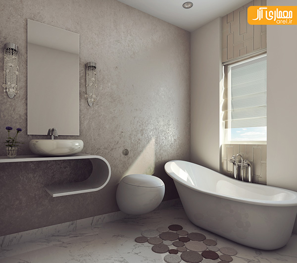دانلود صحنه آماده حمام/ 3D Max