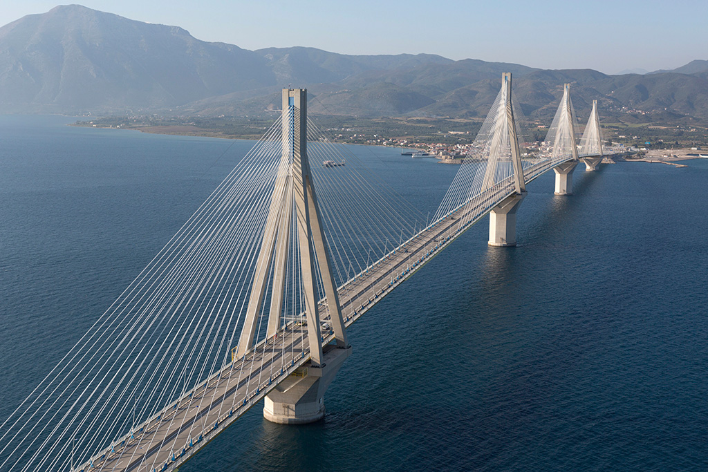 نوروز 96: مستند پل ریون آنتریون یونان یونان بزرگترین پل کابلی جهان
