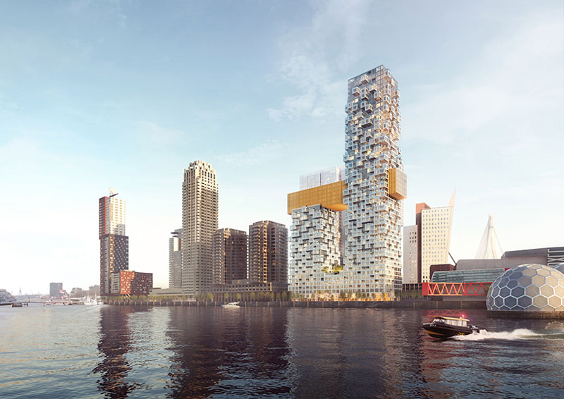 گروه mvrdv برنده مسابقه ساختمان sax