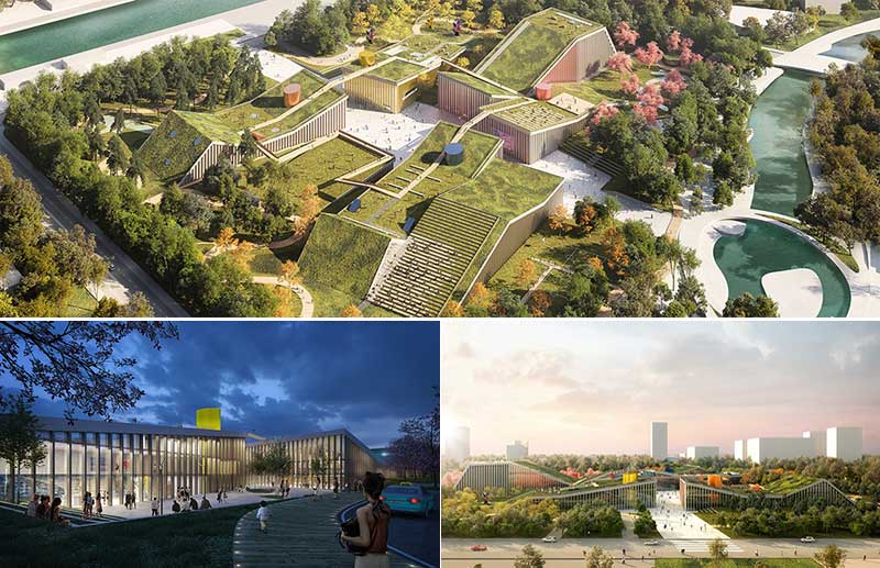 احیای شهر مرده توسط معماری منظر از گروه معماری MVRDV