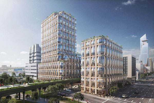 طراحی مجتمع مسکونی نیویورک از استودیو معماری heatherwick