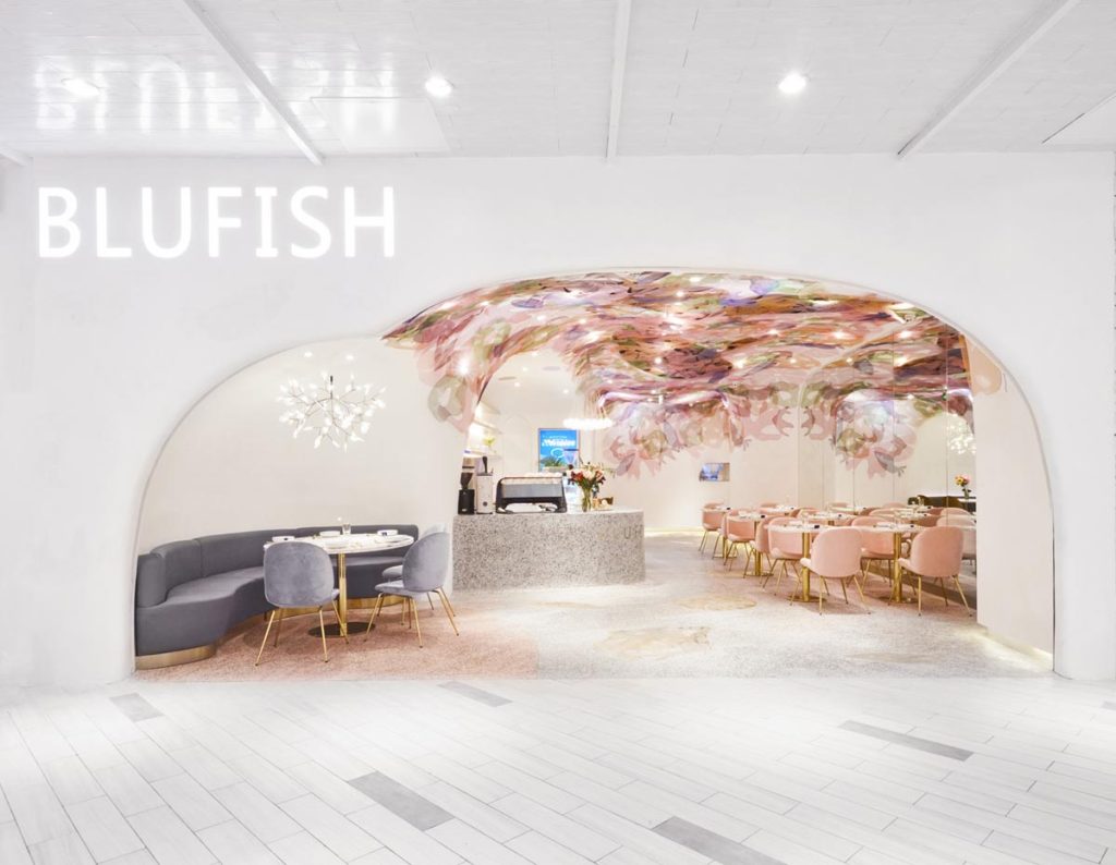 BLUFISH ، رستورانی به سبک دنیای زیر آب
