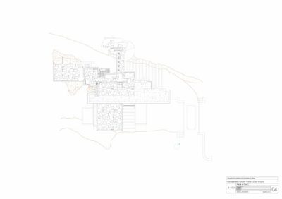 پلان خانه آبشار