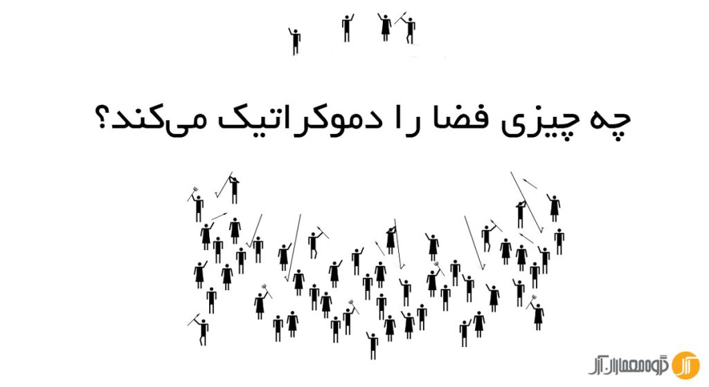 دموکراسی و رفتار دموکراتیک از فضاهای شهری