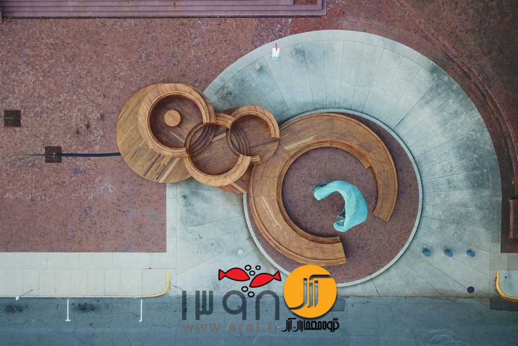 طراحی میدان یادبود : پروژه ای از لمینت های چوب سخت