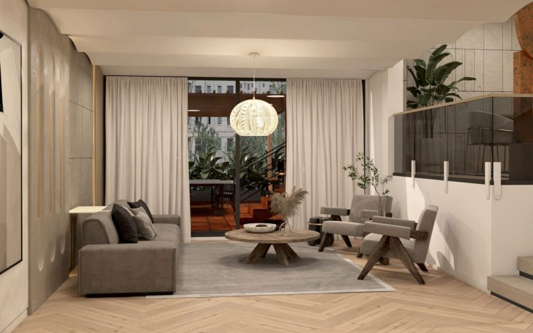 طراحی داخلی آپارتمان در بوکان
