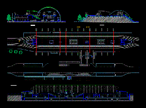پلان ایستگاه های شهری، مترو و پل