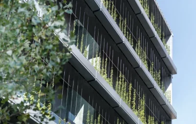رابطه ساختمان با کوچه تهران در ساختمان ۵+۱ در تهران