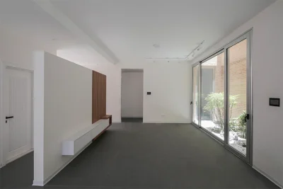 نمای آجری خانه عناب از زاویه 2 در خانه عناب